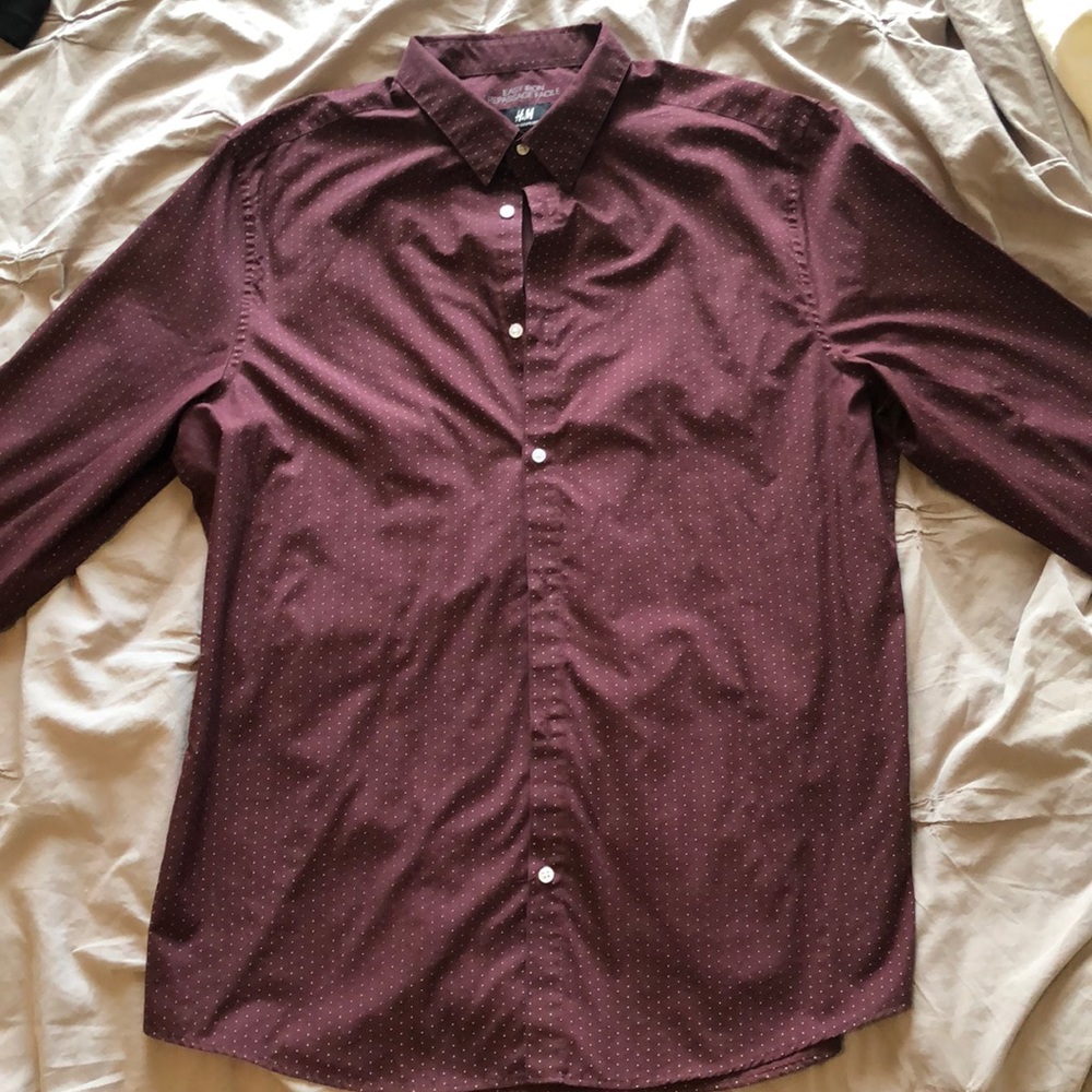 H and M button down shirt